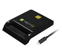 Techly Smart Card USB-CTM Chipkartenleser, USB 2.0 NUEVO