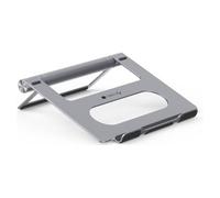 Techly Soporte Para Portátil Docking Station 9in1 Plata