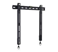 Techly - Supporto a Muro fisso Slim per TV led LCD 40-65'' Nero