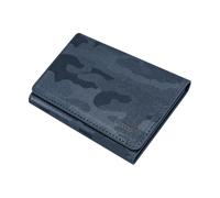 TECHMADE ETRES Cartera magnética Flat Camouflage - 5 ranuras para tarjetas + bolsillo para dinero - Protección RFID, ultra fina, función stand para smartphone - Anillo adaptador magnético incluido