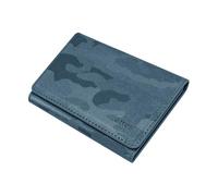 TECHMADE ETRES Cartera magnética Flat Camouflage - 5 ranuras para tarjetas + bolsillo para dinero - Protección RFID, ultra fina, función stand para smartphone - Anillo adaptador magnético incluido