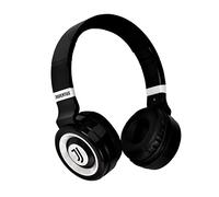 TECHMADE Juventus - Auriculares inalámbricos sobre la oreja, auriculares Bluetooth plegables, con micrófono incorporado, HiFi estéreo, ranura micro SD, radio FM para iPhone/Android/Viaje/PC