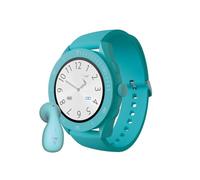 TECHMADE - Reloj inteligente con llamadas Bluetooth | Auriculares incluidos | Monitor de frecuencia cardíaca SpO2 | Monitoreo deportivo y del sueño | Notificaciones | Función SOS | IP67 duradero