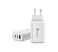 Techmade TM-P937-WH CARICABATTERIE DA RETE 65W Fast Charge 1 x USB-A 2 x USB-C Bianco Marca