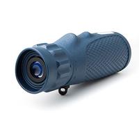 Technaxx 10x25 Monocular TX-181 para Senderismo, Caza, Viajes, Observación de Aves, etc. - Accesorio de Camping Compacto para Todos (Azul)