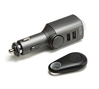 Technaxx Alemania Sensor De Detección De Movimiento Sistema De Alarma Negro De Coche Vigilancia Del Interior Del Vehículo 110dB Sirena Función De Carga 2 Puertos USB TX-100