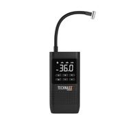 Technaxx Compresor Digital para Coche 10 Bar con Pantalla LED, Powerbank 4000 mAh, USB-C, 4 Modos, Apagado Automático - Inflador Portátil para Coche, Moto, Bicicleta y Balones - TX-321