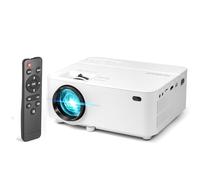 Technaxx Mini Multimedia Proyector LED 1800 Lúmenes, 32-176 Pulgadas, HDMI USB VGA AV MicroSD, Mini Proyector Portátil para Cine en Casa, Smartphone, PC & Consola, LED 40.000 Horas - TX-113