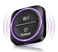 Technaxx Secure Drive Mini, Dispositivo de Alerta de tráfico con integración Blitzer.de - alertas de peligros en Carretera y Velocidad, USB-C, Compatible con CarPlay y Android Auto - TX-387