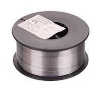 TECHNIC Alambre de soldadura MIG/MAG con núcleo fundente Bobina de 1 kg Diámetro del alambre 0,8 mm Sin gas Corriente de soldadura 40-100 A Voltaje de soldadura 12-16 V