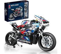 Technic - Kits de construcción de motocicletas para BMW S1000RR, 768 piezas de juguetes de construcción de motocicletas técnicas, kit de construcción de motocicletas MOC, compatible con las