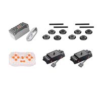 Technic Power Functions motor con receptor 2,4G control remoto caja de batería sin alimentación compatible con LegoTechnic set de 5 piezas