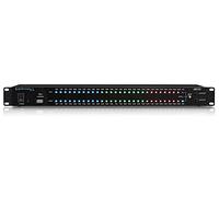 Technical Pro DB30 1U montaje en rack dB decibelio medidor pantall 8 salida fuente de alimentación