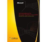 Technical reference for Microsoft SharePoint Server 2010