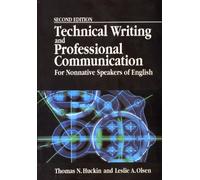 Technical Writing and Professional Communication for Non-Native Speakers