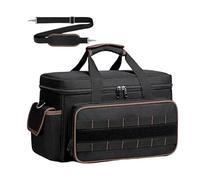 Technician Satchel - Massive Volume Carrier for Repairing | Toughened Fabric Pockets with Padded Shoulder Slings, Professional Utility Container for Fixing, Testing, Installing and Wiring