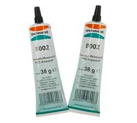 TECHNICOLL - Pegamento especial de PVC en tubo de 2 x 38 g para tablas de remo de pie (SUP) y botes inflables - Se pega también bajo el agua - Duo-Pack