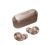 Technics EAH-AZ40M2EN Auriculares Inalámbricos con Cancelación De Ruido, Bluetooth Multipunto 3 Dispositivos, Cómodos Intraurales, Micrófono Integrado, Oro Rosa