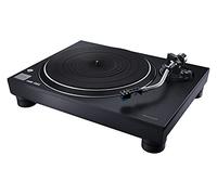 Technics SL-100CEG-negro - Tocadiscos de vinilo, Manual, MM, Tracción directa, Discos de vinilo, Discos de 45 RPM, 78 rpm, Cápsula incluida