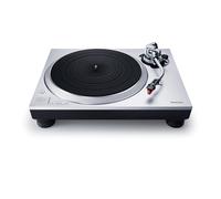 Technics SL-1500CEG-plata - Tocadiscos de vinilo, Semiautomático, Preamplificador integrado, MM, Tracción directa