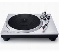 Technics SL-1500CEG-plata - Tocadiscos de vinilo, Semiautomático, Preamplificador integrado, MM, Tracción directa