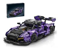 Technik - Juego de bloques deportivos para McLaren Senna GTR, 1227 piezas de carreras de construcción, juego de maquetas, 1:14 conjunto de construcción de coche de carreras, regalo de juguete para