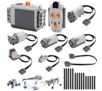 Technik Power Functions Servo Motor Function 25 piezas Tecnología Motor Set Tecnología Motor Batería Set Electric Motor de Juguete de Tecnología Power Functions-Set para compatible con Lego Technic