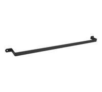 Technik Team Toallero de baño Brimo LA 625 mm, ancho 645 mm, toallero para la pared, soporte para toallas, acero negro mate