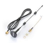 Technikkram 2,4 GHz 2400 MHz 7 dBi Antena externa SMA para Fritz Box Router WiFi UniFi Booster Range Extender Gateway Mini PCI-Express tarjeta de red PCIe adaptador USB