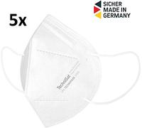 TECHNIMASK 2000 CPA Masken Mund-Nasen-Schutz Inhalt 5 Stück Polybeutel 5-lagig: 3× Vlies, 2× Melt Blown Vlies Made in Germany Verpackungseinheit :Inhalt 5 Stück-Poly Beutel (0005/2830) marca TechniSat