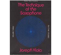 Technique of the Saxophone - Volume 3: Rhythm Studies