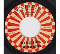 TECHNIQUES / ANGELS - Glory Of Love/Hey Little Girl (NM 45 rpm)