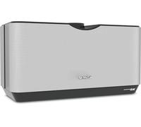 TechniSat AUDIOMASTER MR3 - Altavoz ELAC WLAN de 90W y Radio Internet (con Streaming de Audio UPnP/DLNA, Altavoz Multiroom para Reproducir Radio Internet, Spotify y Bluetooth) Negro/Plateado