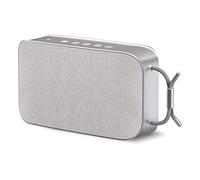 TechniSat Blupeaker TWS XL - Altavoz Bluetooth portátil (con estéreo True inalámbrico, Manos Libres, Bluetooth, 2 Altavoces estéreo de 15 W, batería, Entrada Auxiliar), Color Gris