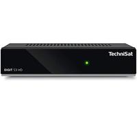 TechniSat Digit S3 HD - Receptor satélite Digital HD (HDTV, DVB-S, DVB-S2, HDMI, USB, Listas de programas preinstalados, Compatible con Unicable, AAC-LC), Color Negro