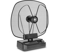 TechniSat DIGITENNE TT2 - Antena Interior orientable (36 dB de Banda Completa, Amplificador, con Filtro LTE4 para la recepción de señales DVB-T/-T2, Dab+ y FM, Interruptor de alimentación), Color