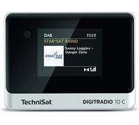 TechniSat Receptor DAB/DAB+ y FM DIGITRADIO 10 C – Pantalla a color, Bluetooth – Negro/Plateado