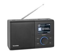 TechniSat DIGITRADIO 217 - Radio Digital Dab+ Compacto y portátil (FM, Pantalla a Color, Bluetooth, presintonías, Funciona con Red o Pilas, Doble Alarma, Memoria de Favoritos) Negro