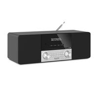 TechniSat DIGITRADIO 3 ASA Stereo DAB+ Sistema compacto con alerta de seguridad automática (FM, reproductor de CD con reanudación, Bluetooth, USB, entrada auxiliar, conector para auriculares, pantalla