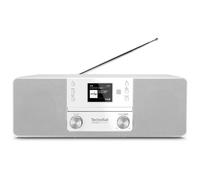 TechniSat DIGITRADIO 370 CD BT Radio Reproductor de CD DAB+, FM CD blanco