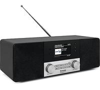 TechniSat DIGITRADIO 4 IR - Radio estéreo por Internet (Dab+, FM, Bluetooth, Conector para Auriculares, Entrada AUX, Temporizador de Alarma, Pantalla TFT, 20 vatios, Fabricado en Alemania)