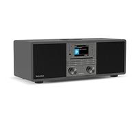 TechniSat DIGITRADIO 650 Radio Digital Hi-FI Todo-en-Uno (Dab+, FM, Radio Internet, Reproductor de CD, Transmisión de Música, 2.1, Altavoz 70 W, USB, Pantalla Color, Control de aplicación) Antracita