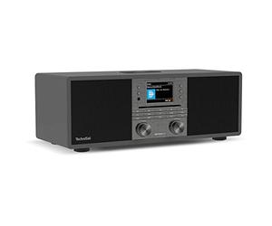 TechniSat DIGITRADIO 650 Radio Digital Hi-FI Todo-en-Uno (Dab+, FM, Radio Internet, Reproductor de CD, Transmisión de Música, 2.1, Altavoz 70 W, USB, Pantalla Color, Control de aplicación) Antracita