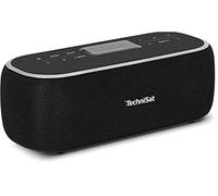 TechniSat DIGITRADIO BT 1 - Altavoz Bluetooth portátil con radio digital DAB+ (FM, reloj, despertador, memoria favorita, función manos libres, entrada auxiliar, teclas de marcación directa, batería, 6