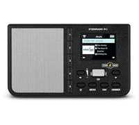 TechniSat STERNRADIO IR 2 - Radio por Internet (Wi-Fi, Pantalla a Color, Despertador, Temporizador, AUX, repetición de Alarma, Teclas de selección Directa, Control de aplicación), Color Negro