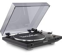 TechniSat TECHNIPLAYER LP 200 - Tocadiscos totalmente automático (con salida USB y función de digitalización, velocidad: 33/45 rpm, transmisión por correa con plato de aluminio), negro