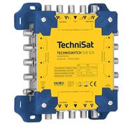 TechniSat Tecnología 5/8 G/K - Multiconmutador de 8 vías para la distribución de señales de satélite (Multiswitch para hasta 8 participantes, también se Puede Utilizar como Cascada, con Fuente de
