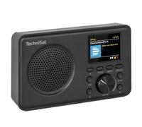 TechniSat Viola 2 C BT - Radio portátil Dab con Bluetooth | DAB+, FM, altavoz, conexión para auriculares, pantalla a color de 2,4", control por botones, compacto, 2 W RMS, negro