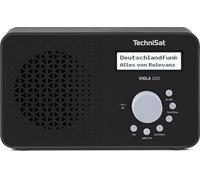 TechniSat Viola 200 - Radio portátil Dab+/FM (con Pantalla LCD, Antena telescópica, Memoria de Favoritos, Salida para Auriculares, Funcionamiento con Red y Pilas, Altavoz Mono, RDS, PLL) Negro