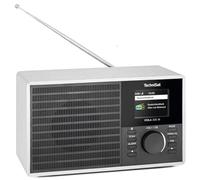 TechniSat Viola 305 IR - Radio por Internet con Dab+ y FM | Streaming de audio por Bluetooth, 8 W (RMS), pantalla color de 2,4" regulable, entrada AUX, conexión para auriculares, plata